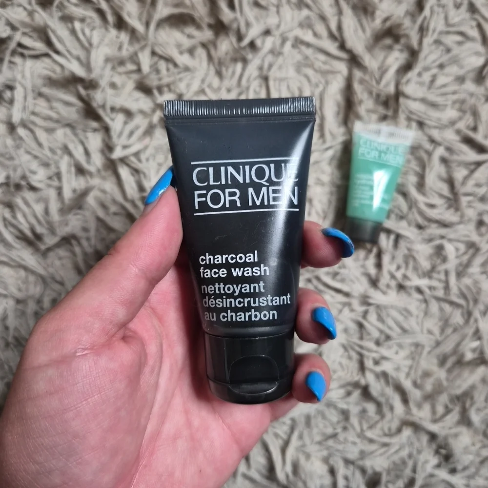 Clinique For Men Charcoal Face Wash and Maximum Hydrator Moisturizer Face Skin ✨